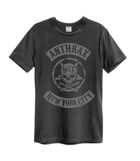 T-shirt new york city adulte charbon Amplified