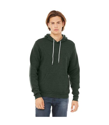 Canvas Unisex Pullover Hoodie (Heather Forest Green)