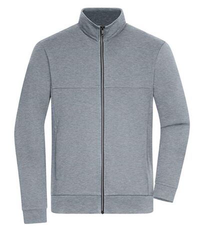 Veste homme - JN1318 - gris clair mélange