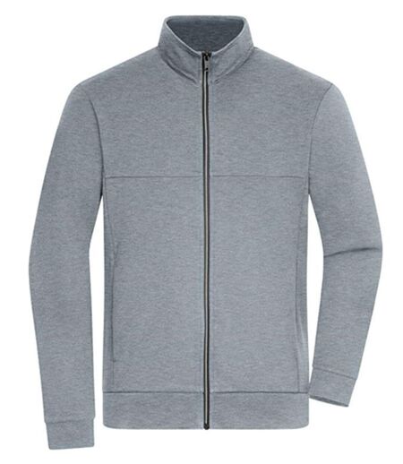 Veste homme - JN1318 - gris clair mélange