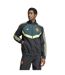 Haut de survêtement homme noir / vert Adidas-3