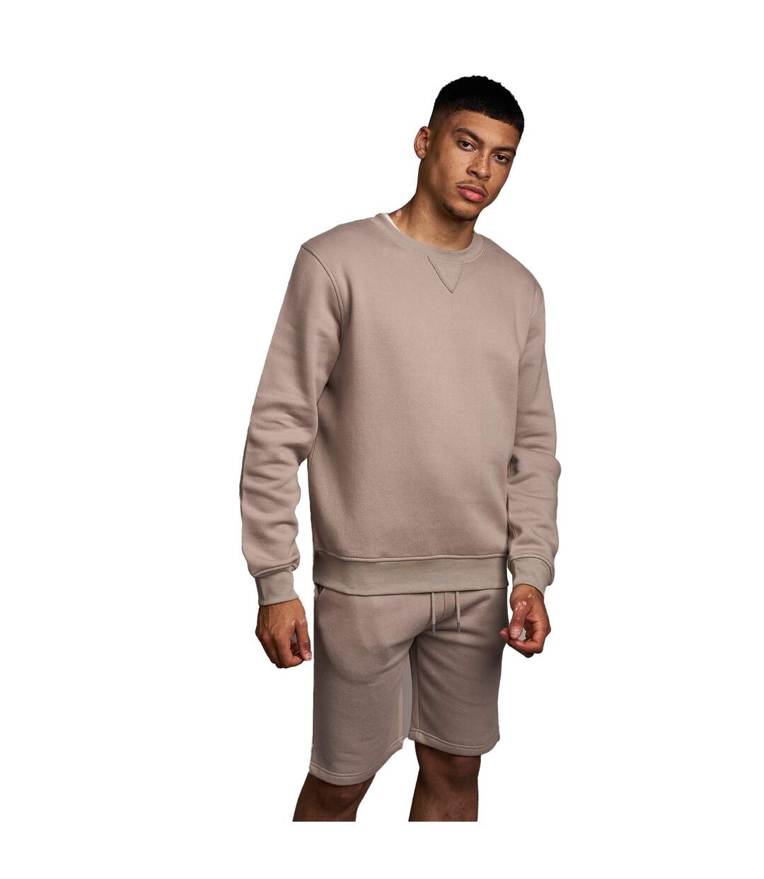 Sweat Cranwood Homme Beige Gris Juice-2