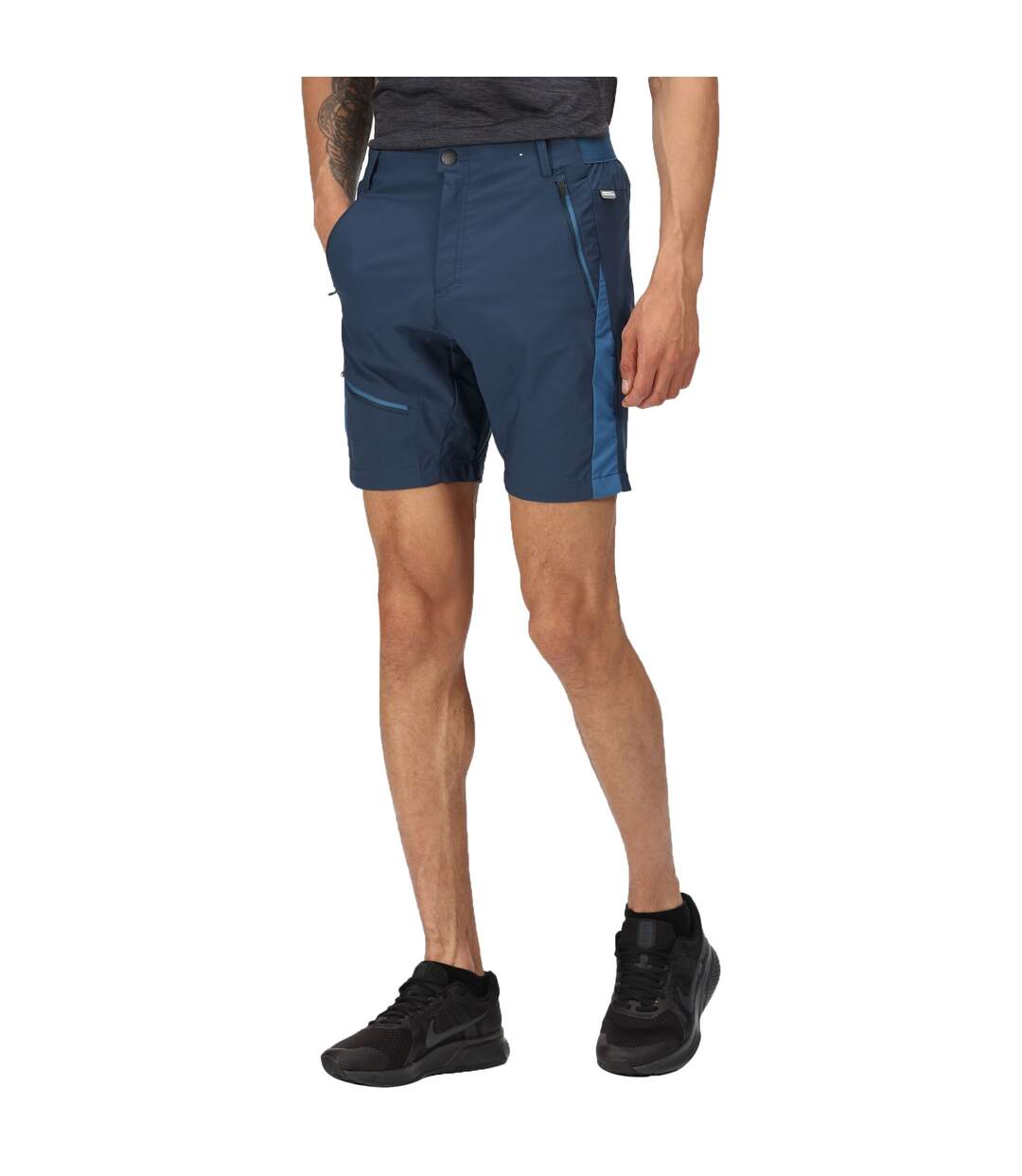 Short highton pro homme denim sombre / bleu Regatta-1