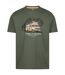Mens tokso t-shirt green willow Trespass-1