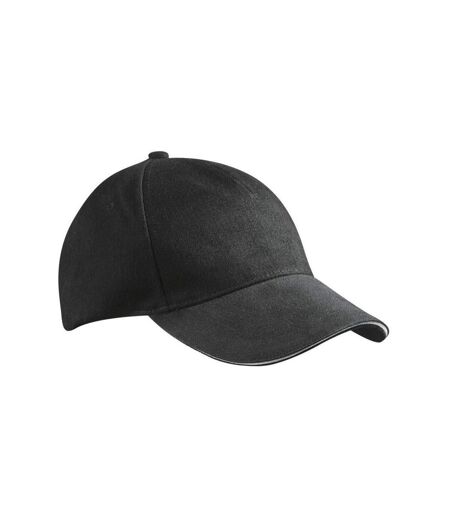 Casquette Sandwich Start 5 Mixte Noir Blanc Atlantis