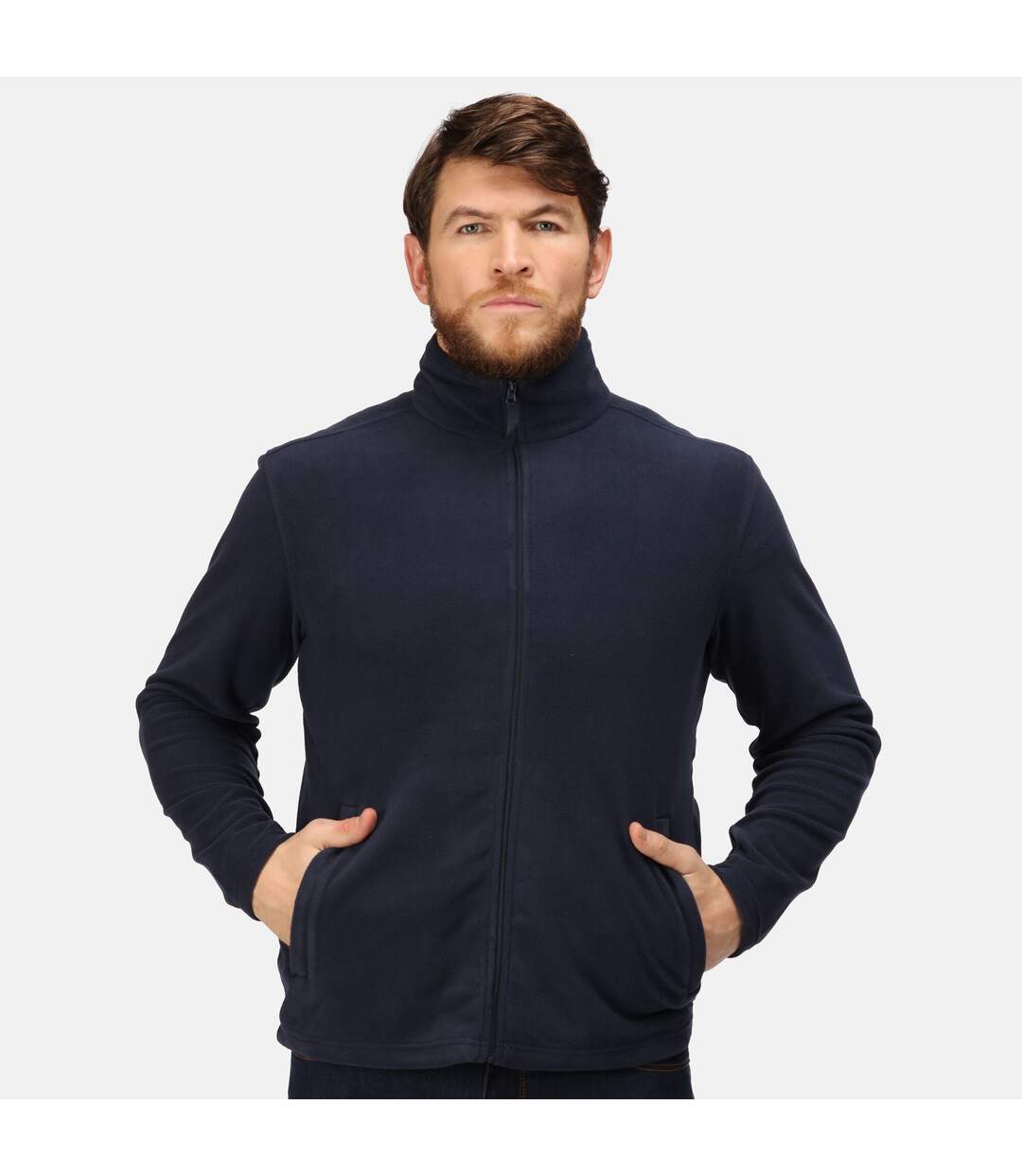 Regatta Professional Mens Classic Micro Fleece Jacket (Dark Navy) - UTPC4050