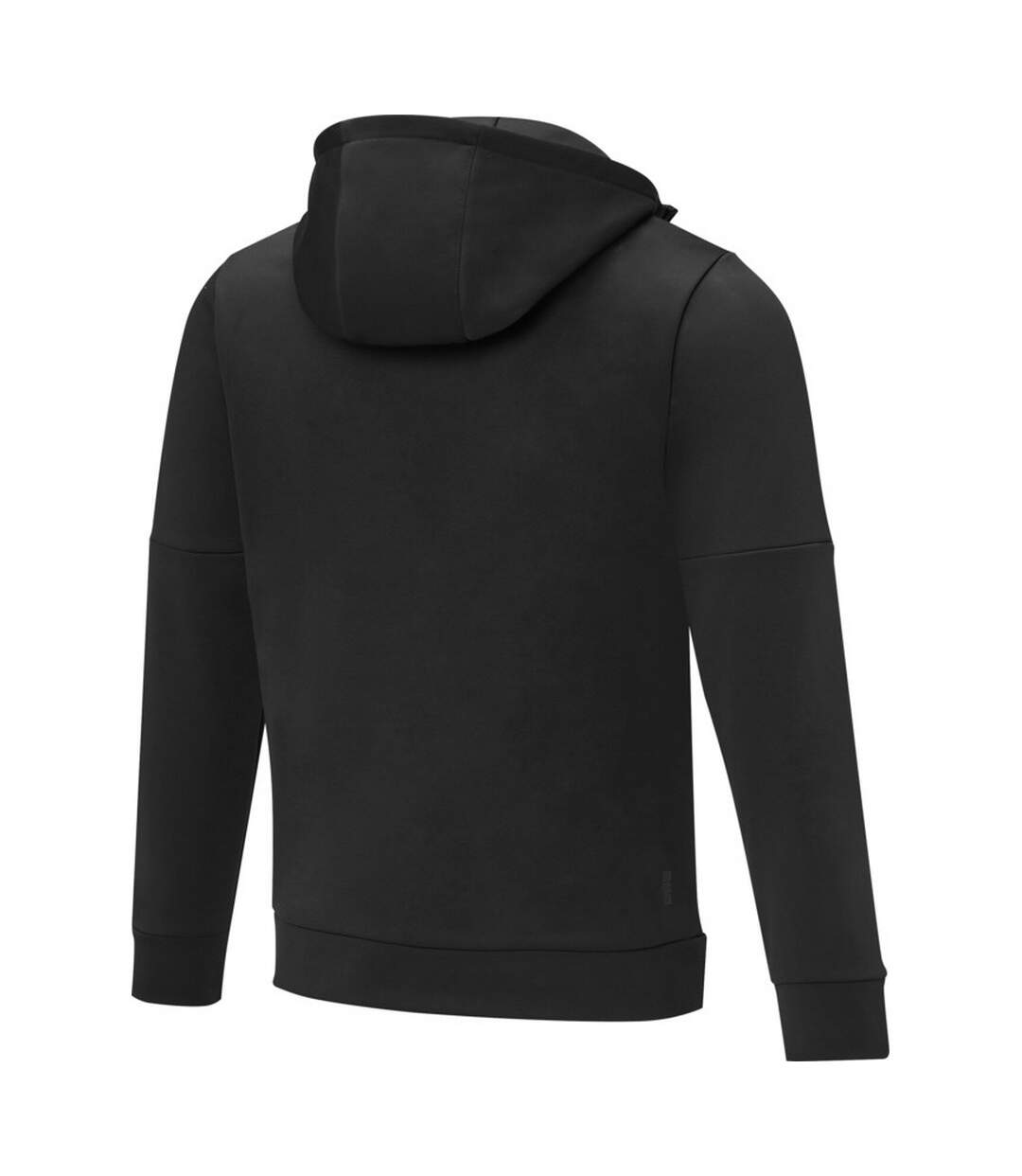 Mens sayan half zip hoodie solid black Elevate Life