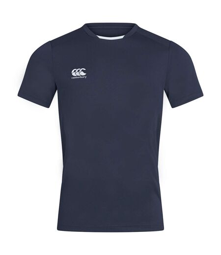 T-shirt club dry adulte bleu marine Canterbury