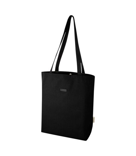 Joey Canvas Recycled 14l Tote Bag One Size Solid Black Generic