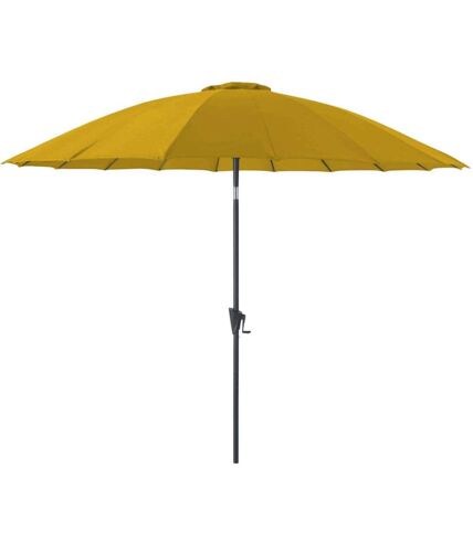 Parasol terrasse en fibre de verre Pagode 300 cm Curry