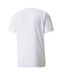 T-shirt Motif/style À Rayures Team Liga Homme Blanc Noir Puma-2