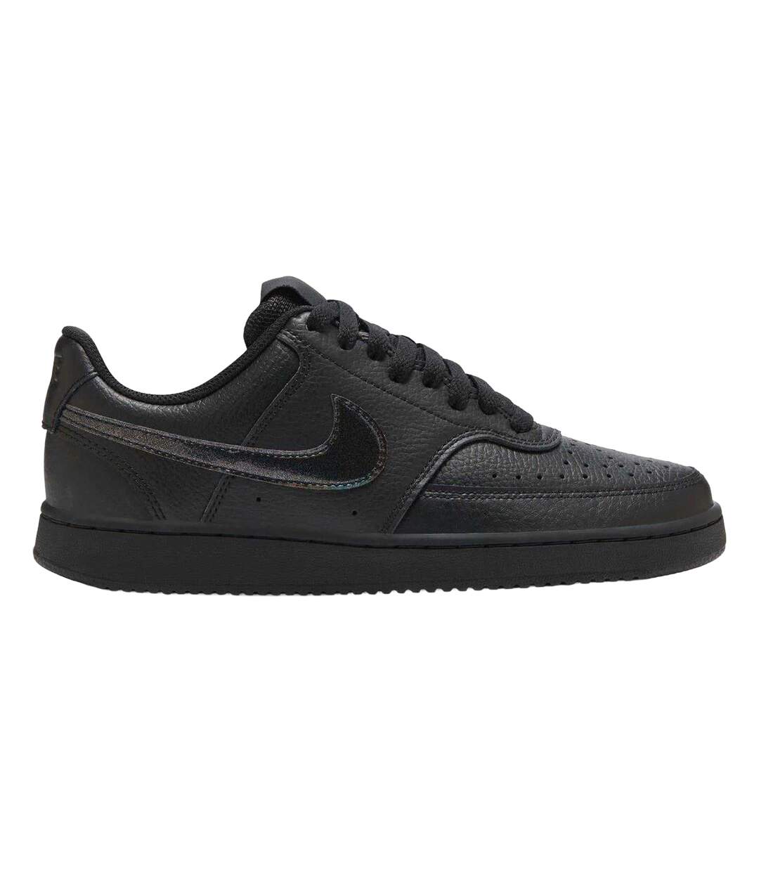 Womens/ladies Vision Low Next Nature Trainers Triple Black Nike-1