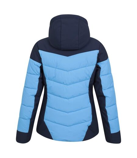 Womens/ladies Resort Recco Padded Ski Jacket Navy Mountain Warehouse