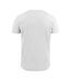 Unisex Adult American U T-shirt White James Harvest-2
