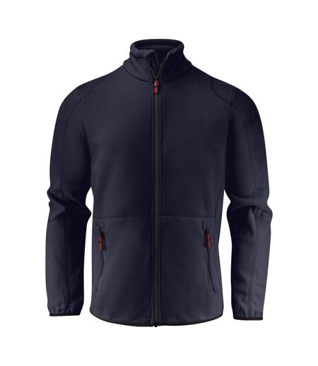Mens Speedway Fleece Jacket Dark Navy Printer