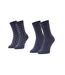 Chaussettes Femme Bleu Tommy Hilfiger-1