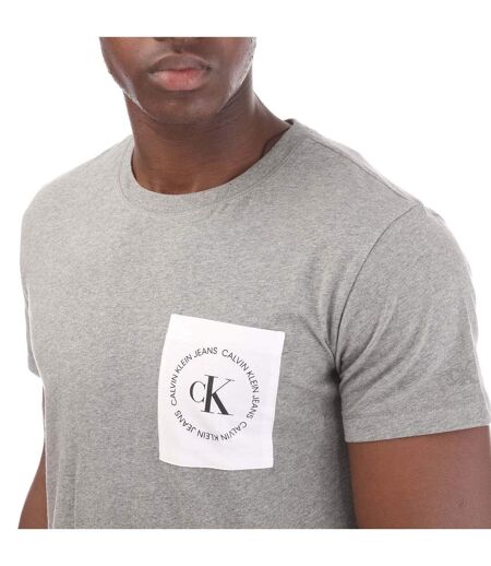 T-shirt Homme Gris Calvin Klein
