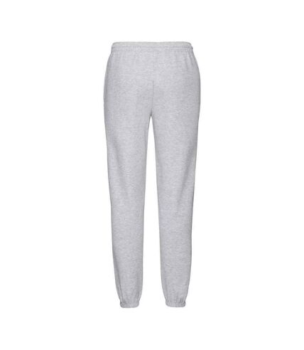 Fruit of loom mens classic 80/20 elasticated sweatpants grey heather Fruit of the Loom