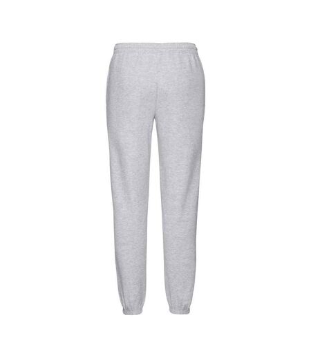 Fruit of loom mens classic 80/20 elasticated sweatpants grey heather Fruit of the Loom