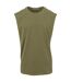 T-shirt Sans Manches Homme Olive Build Your Brand-1