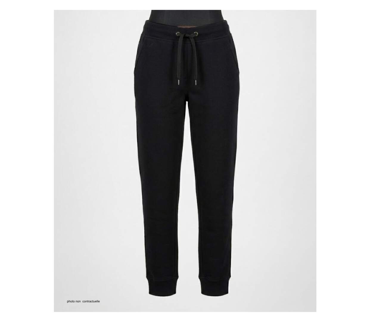 MAYFLOWER PELICAN2 - Pantalon détente en molleton noir : confort et liberté de mouvement-3
