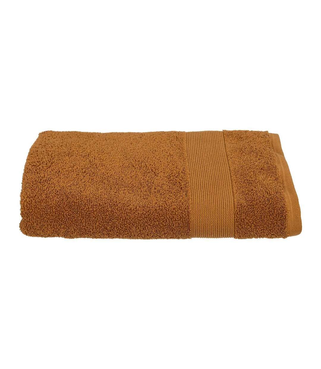 Drap de Douche Confort 70x130cm Cannelle-1