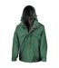 Result Mens 3 In 1 Zip And Clip StormDri Waterproof Windproof Jacket (Bottle Green) - UTBC930