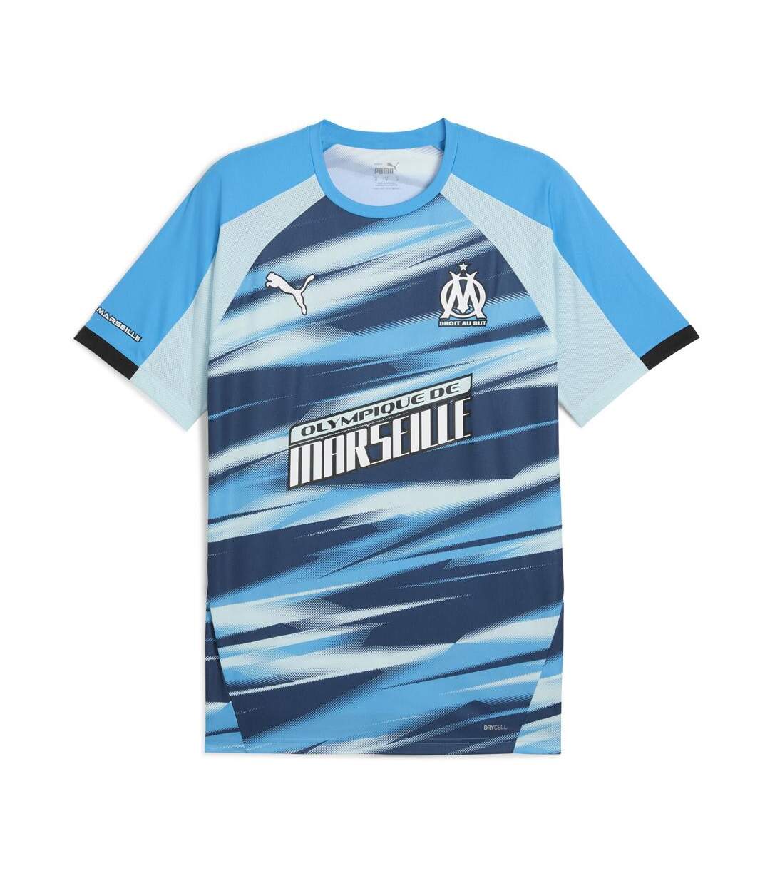 OM maillot faster bleu homme puma 24/25-1