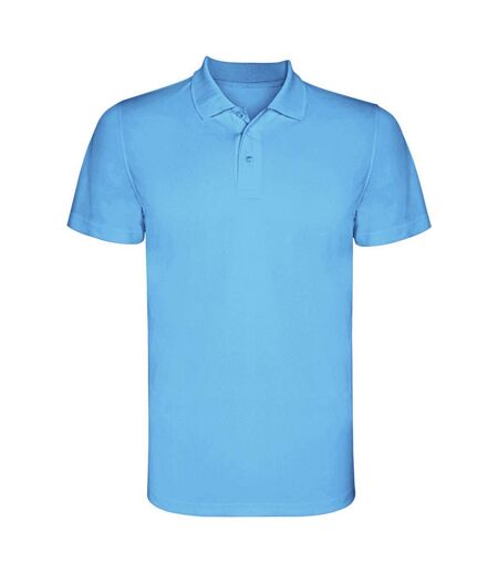 Roly Mens Monzha Short-Sleeved Polo Shirt (Turquoise)