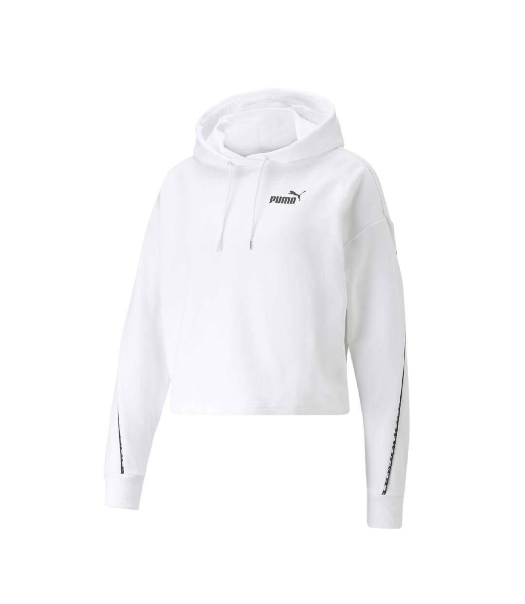 Sweat Blanc Femme Puma Power Tape - L-1