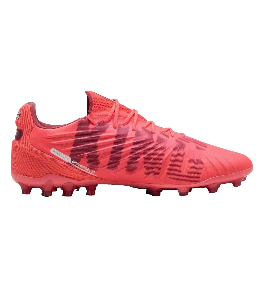 Mens King Ultimate Firm Ground Football Boots Glowing Red Puma-1
