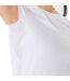 Womens/ladies Court Logo Short-sleeved T-shirt Brilliant White Asics-4