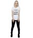 Disney - T-shirt CARS LIGHTNING MCQUEEN BLUEPRINT - Femme (Blanc) - UTBI13739-4