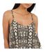 Débardeur Motif/style Imprimé Serpent Flowy Femme Marron Serpent Brave Soul-4