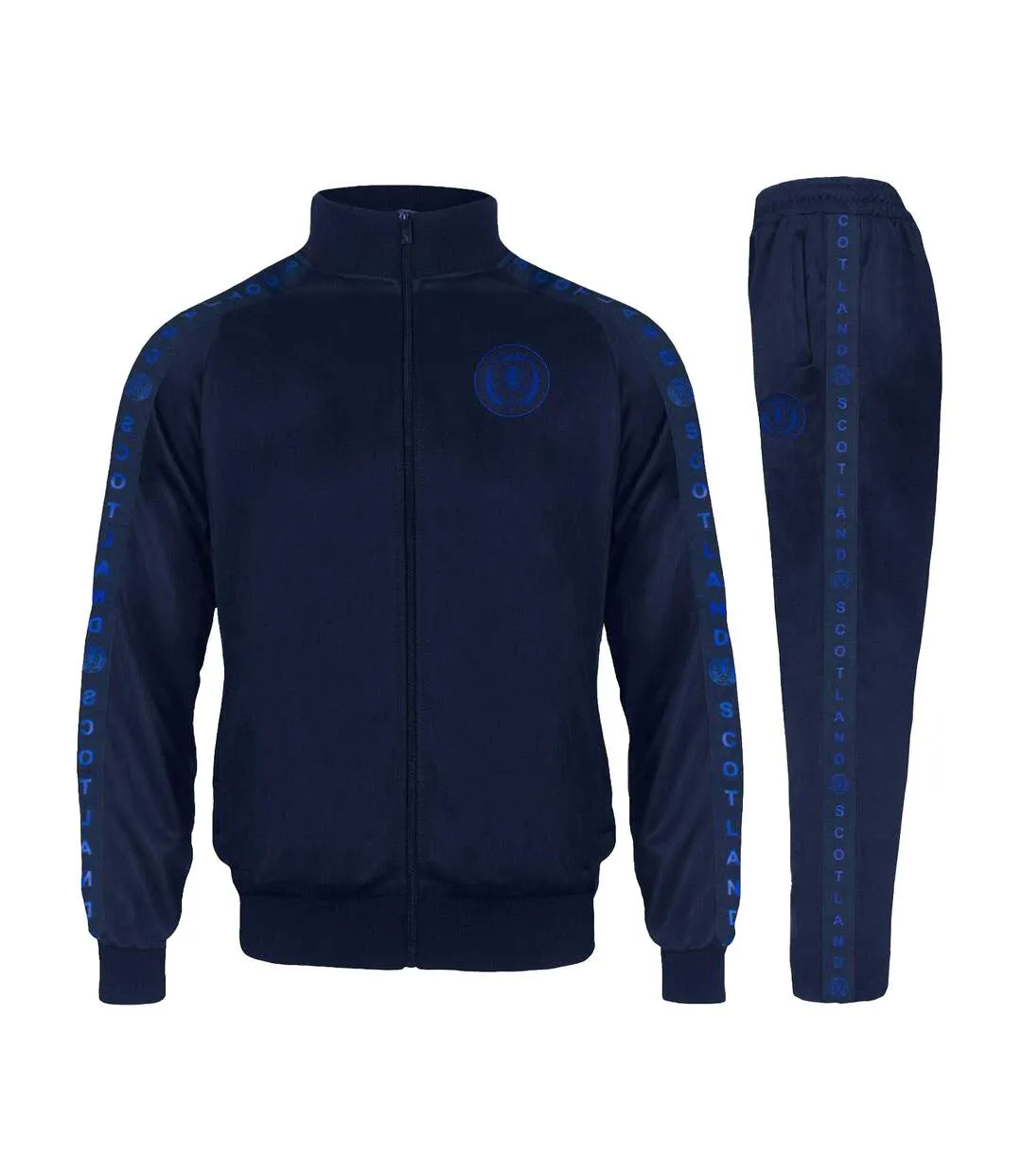 Ensemble De Survêtement Homme Bleu Marine Foncé Scottish FA-1
