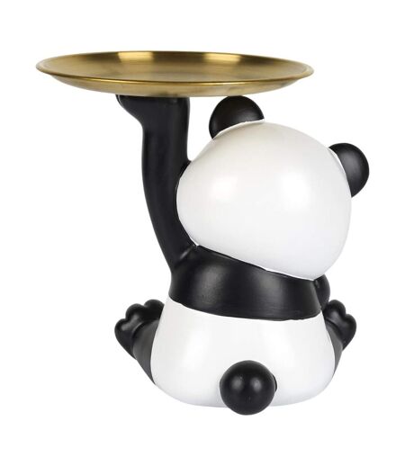 Vide-Poche Statue Panda Kawaii 20cm Noir & Blanc