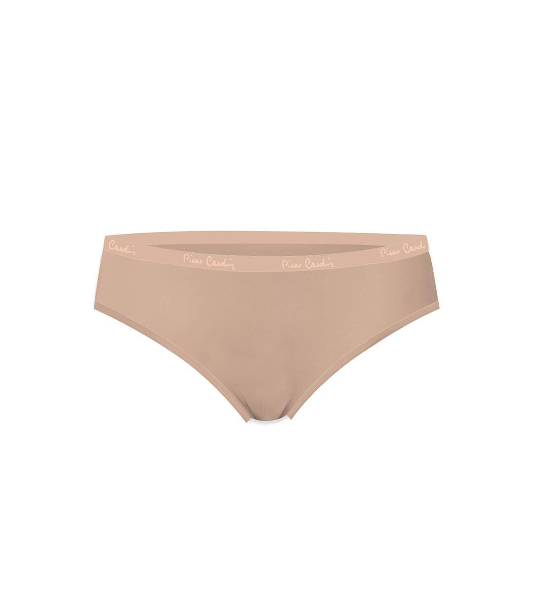 Lot de 5 slips femme  en coton uni ceinture fine 2cm Class Pierre Cardin-4