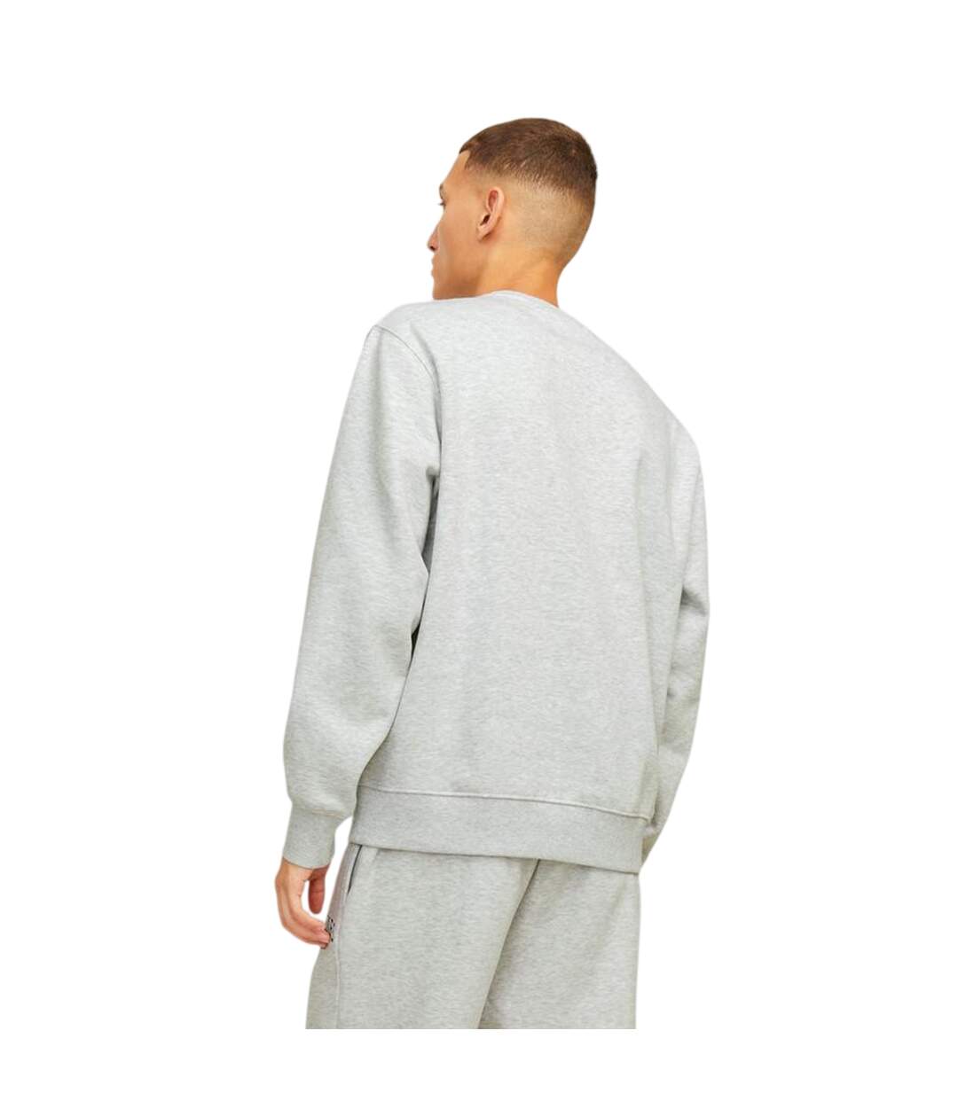 Sweat Urban Edge Homme Blanc Chiné Jack And Jones-3