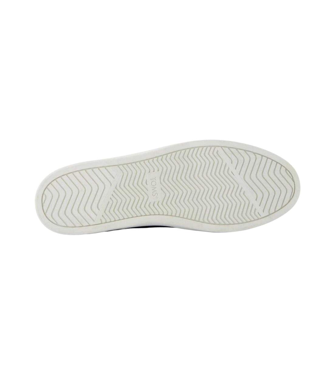 Mens Carlo Canvas Shoes Black Toms-4