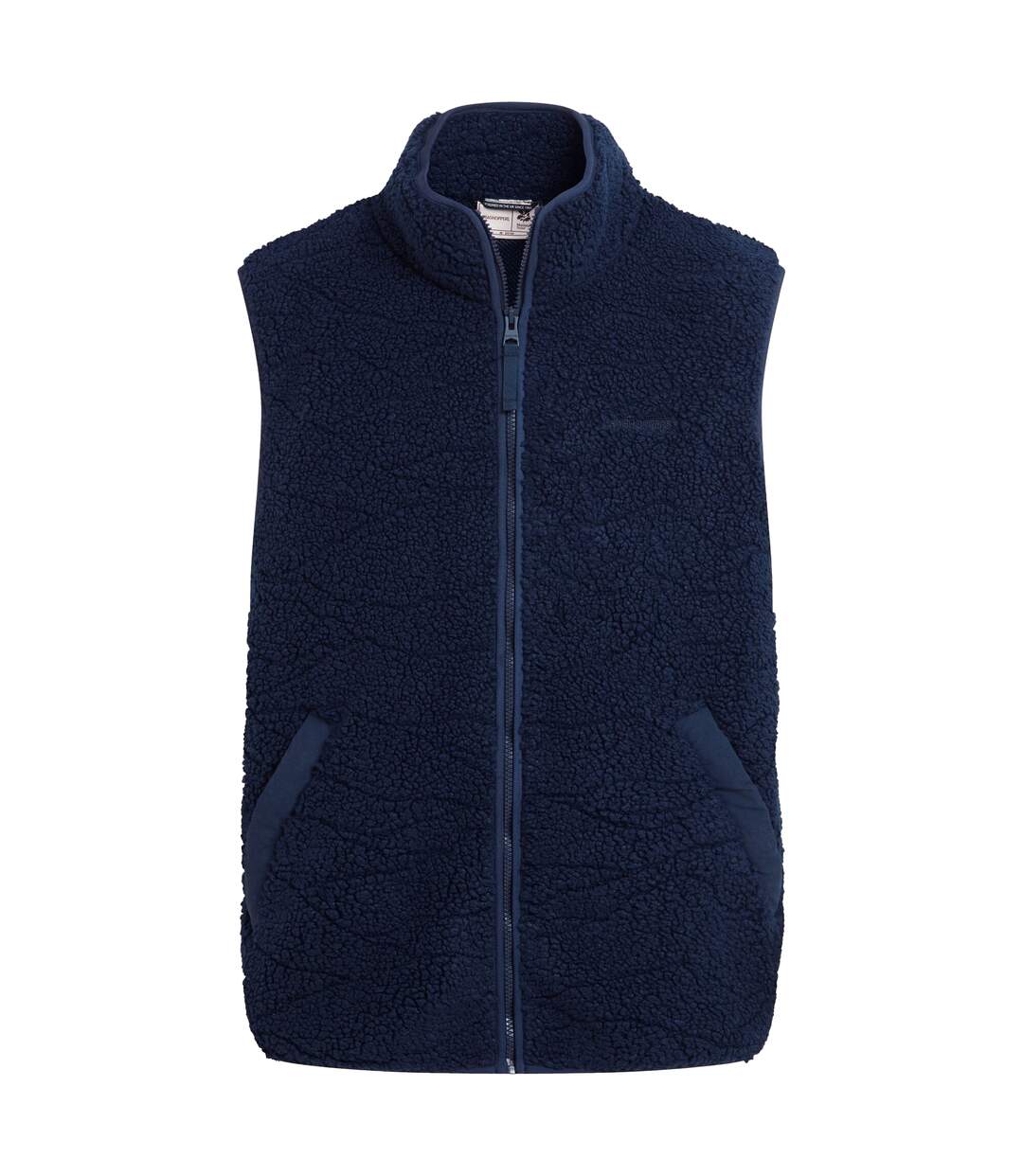 Veste Unie Sans Manches À Col Montant National Trust Lathkill Homme Bleu Marine Craghoppers-2