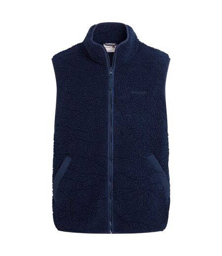 Veste Unie Sans Manches À Col Montant National Trust Lathkill Homme Bleu Marine Craghoppers