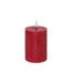 Bougie Déco à LED Molia 13cm Rouge-1