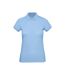 Polo Inspire Femme Bleu Ciel B&C-1