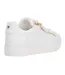 Baskets Motif/style Matelassé Eisel Femme Blanc Dune London-2