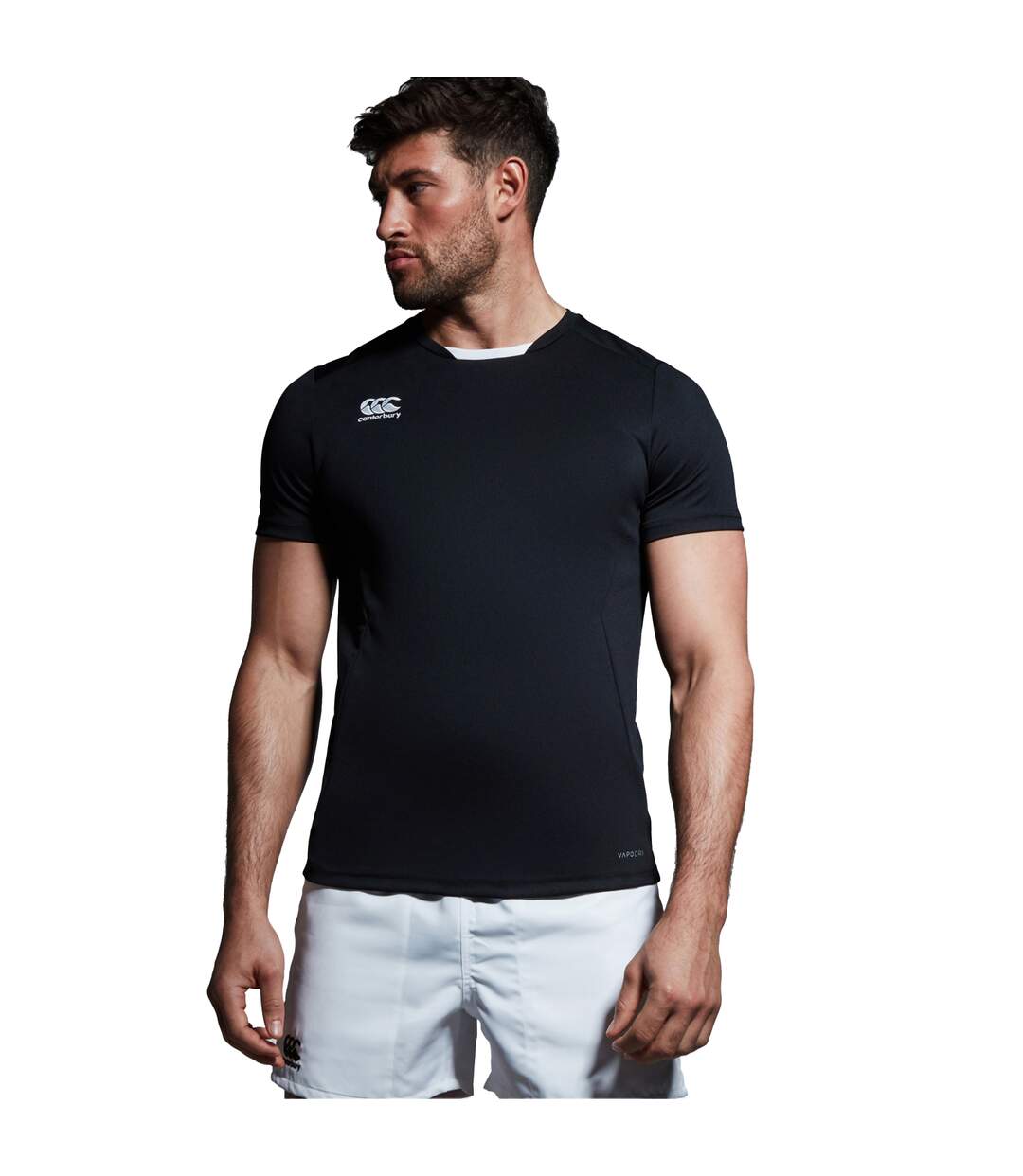 Mens Club Dry T-shirt Black Canterbury-4
