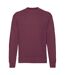 Sweat Classic Homme Bordeaux Fruit Of The Loom-1