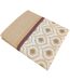Drap plat 100% coton INOUK rose/beige-1