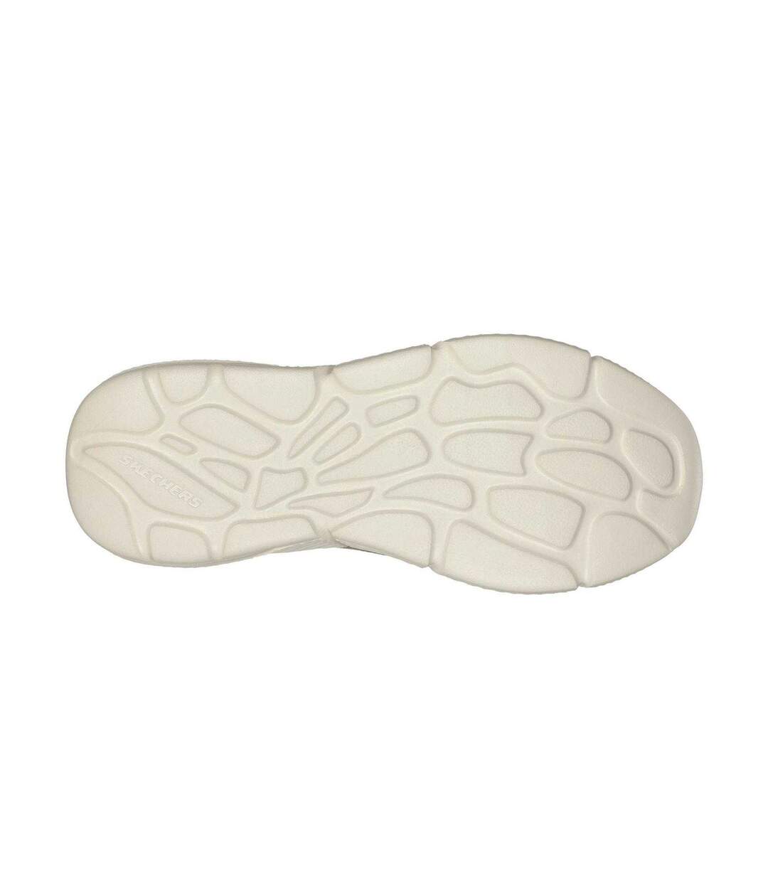 Mens Knitted Trainers Tan Skechers-3