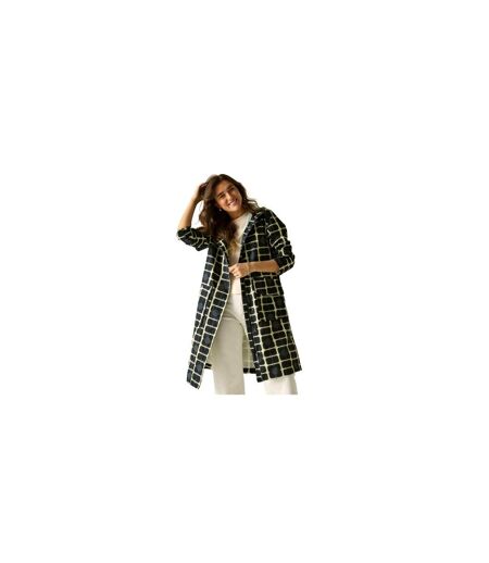 Womens/ladies Orla Kiely Poppy Long Length Waterproof Jacket Monochrome Regatta