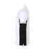 Polo Performance Hommes Blanc Noir Finden And Hales-3